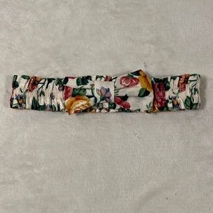 Longaberger tall tissue garter